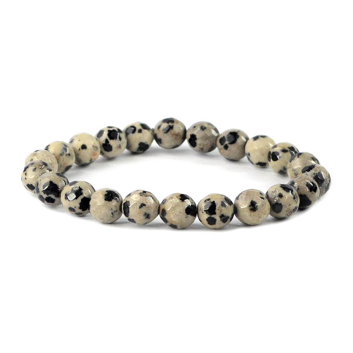 Crystal Bracelet | Buy Online Leopard Skin Jasper Oval Faceted Bracelet -  Shubhanjali